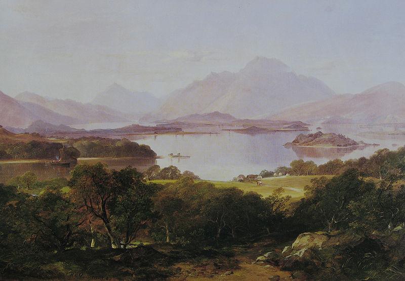 Horatio Mcculloch A View of Loch Lomond